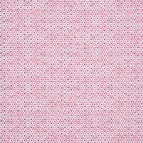 Pixie Peony and Marine Fabric - W73462 - Thibaut Fabric