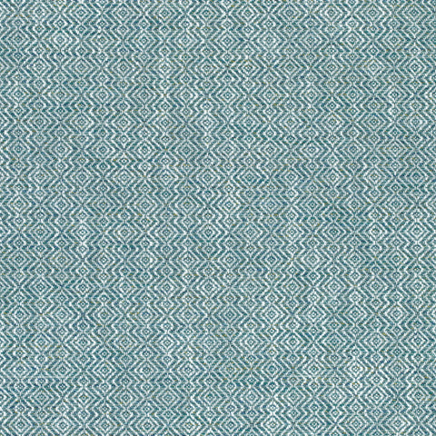 Kingsley Teal Fabric - W74069 - Thibaut Fabric