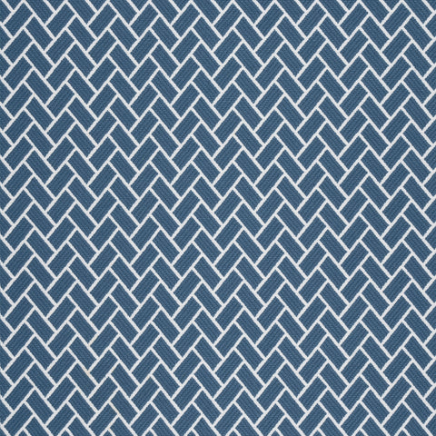 Cobblestone Indigo Fabric - W74222 - Thibaut Fabric