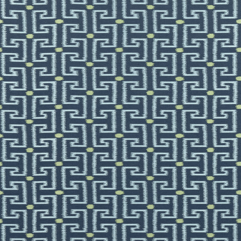 Rhodes Marine Fabric - W74232 - Thibaut Fabric