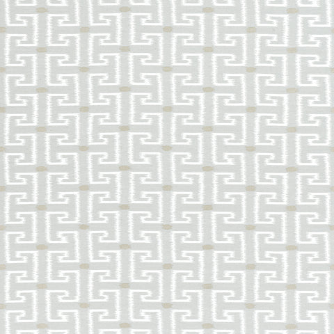 Rhodes Platinum Fabric - W74233 - Thibaut Fabric