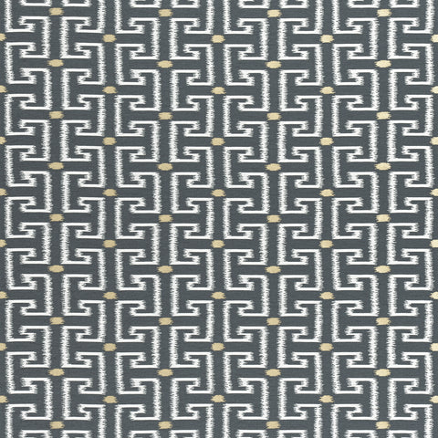 Rhodes Pebble Fabric - W74234 - Thibaut Fabric