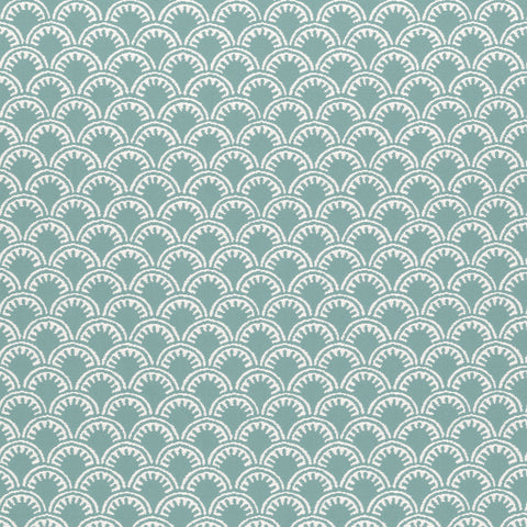 Maisie Pool Fabric - W74641 - Thibaut Fabric