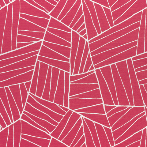 Jordan Magenta Fabric - W74649 - Thibaut Fabric