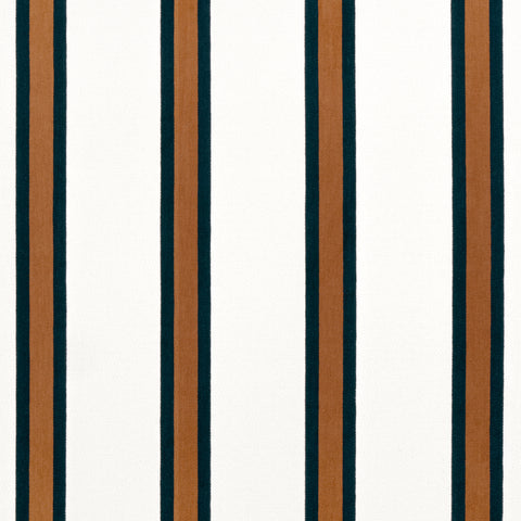 Abito Stripe Copper Fabric - W77141 - Thibaut Fabric