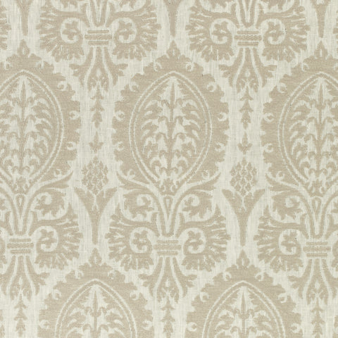Sir Thomas Embroidery Grey Fabric - W772570 - Thibaut Fabric