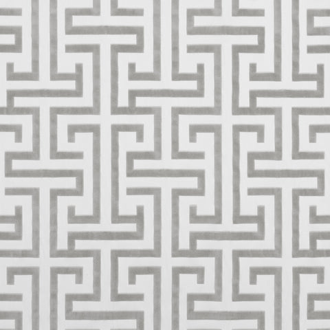 Ming Trail Grey Fabric - W775475 - Thibaut Fabric