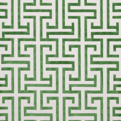 Ming Trail Green Fabric - W775476 - Thibaut Fabric