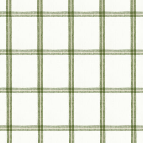 Huntington Plaid Spruce Fabric - W781332 - Thibaut Fabric