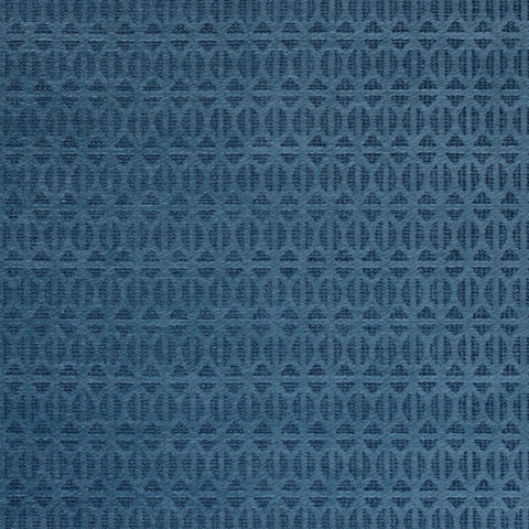 Quinlan Navy Fabric - W789104 - Thibaut Fabric