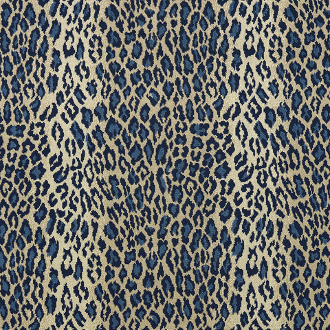 Amur Navy Fabric - W80437 - Thibaut Fabric