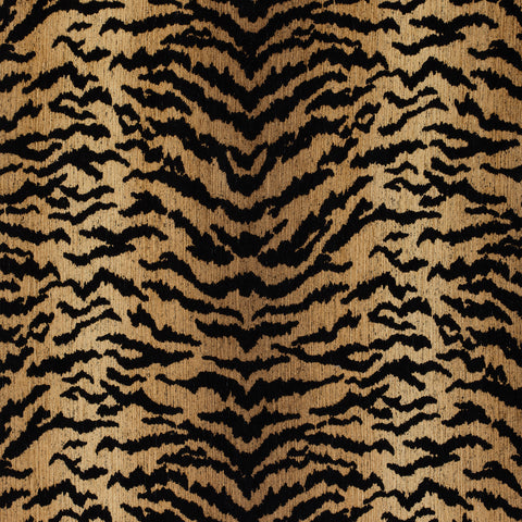Aja Black Fabric - W80450 - Thibaut Fabric
