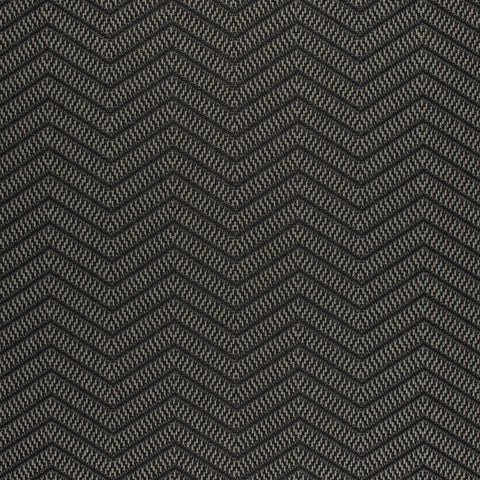 Matari Chevron Black Fabric - W80638 - Thibaut Fabric