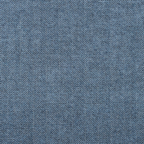 Hadrian Herringbone Navy Fabric - W80712 - Thibaut Fabric
