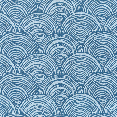 Bay Point Cornflower Fabric - W81728 - Thibaut Fabric