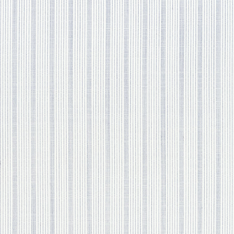 Ebro Stripe Sky Fabric - W8513 - Thibaut Fabric