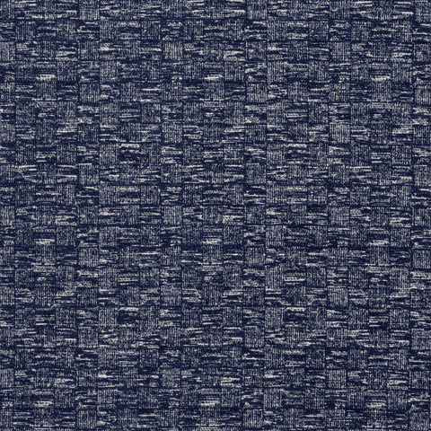 Cestino Navy Fabric - W8522 - Thibaut Fabric