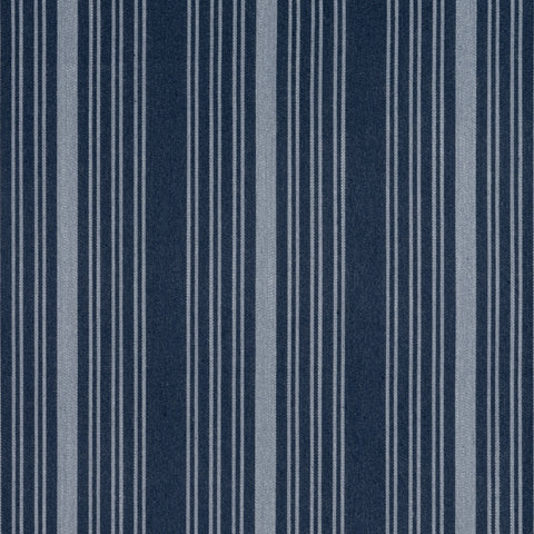 Kaia Stripe Marine Fabric - W8539 - Thibaut Fabric