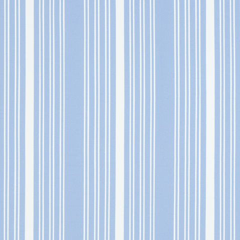 Kaia Stripe Sky Fabric - W8544 - Thibaut Fabric