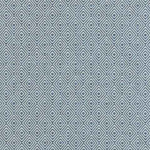 Theo Navy Fabric - W9134 - Thibaut Fabric