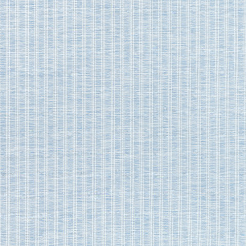 Salem Stripe Powder Fabric - W9137 - Thibaut Fabric