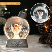Christmas LED Flame Light Decorations – Home Holiday Scene Decor. glodeco