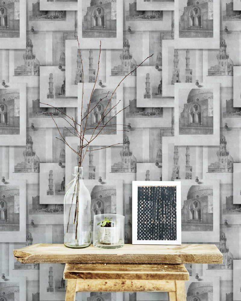 Mind The Gap - ARABIAN MONUMENTS Neutral Premium Wallpaper - WP20074