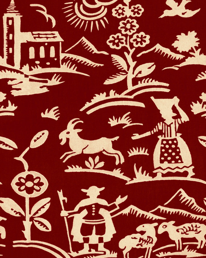 Mind The Gap - BRIXEN Maroon Wallpaper - WP30137
