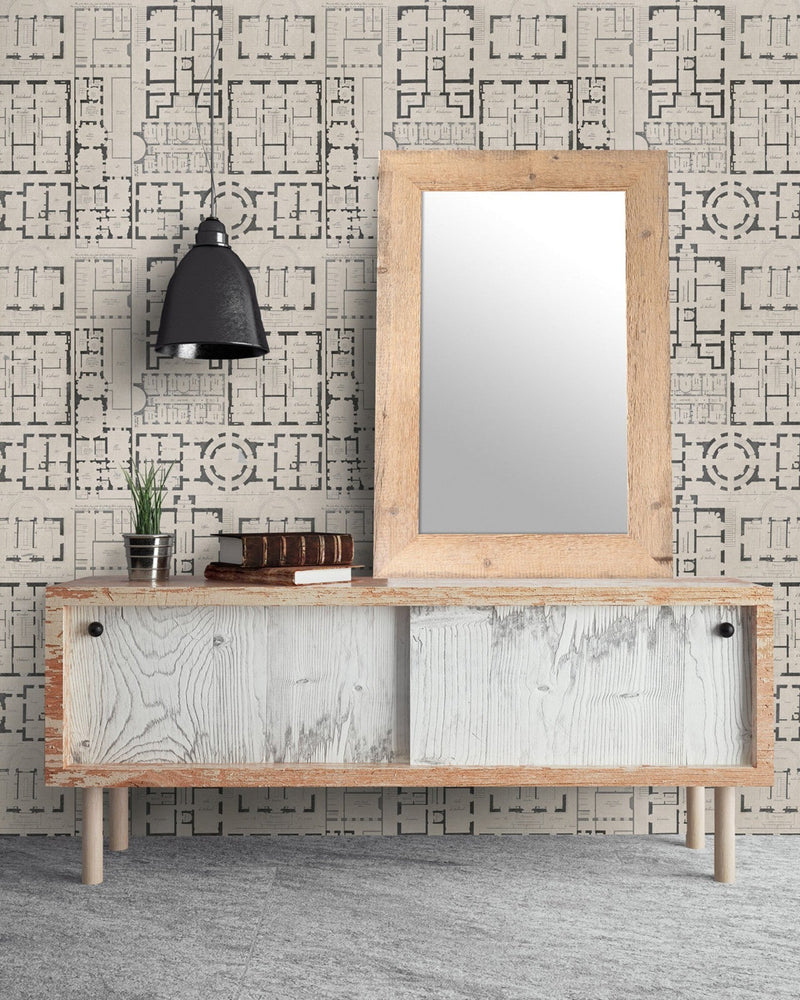 Mind The Gap - CHATEAU Taupe Premium Wallpaper - WP20024