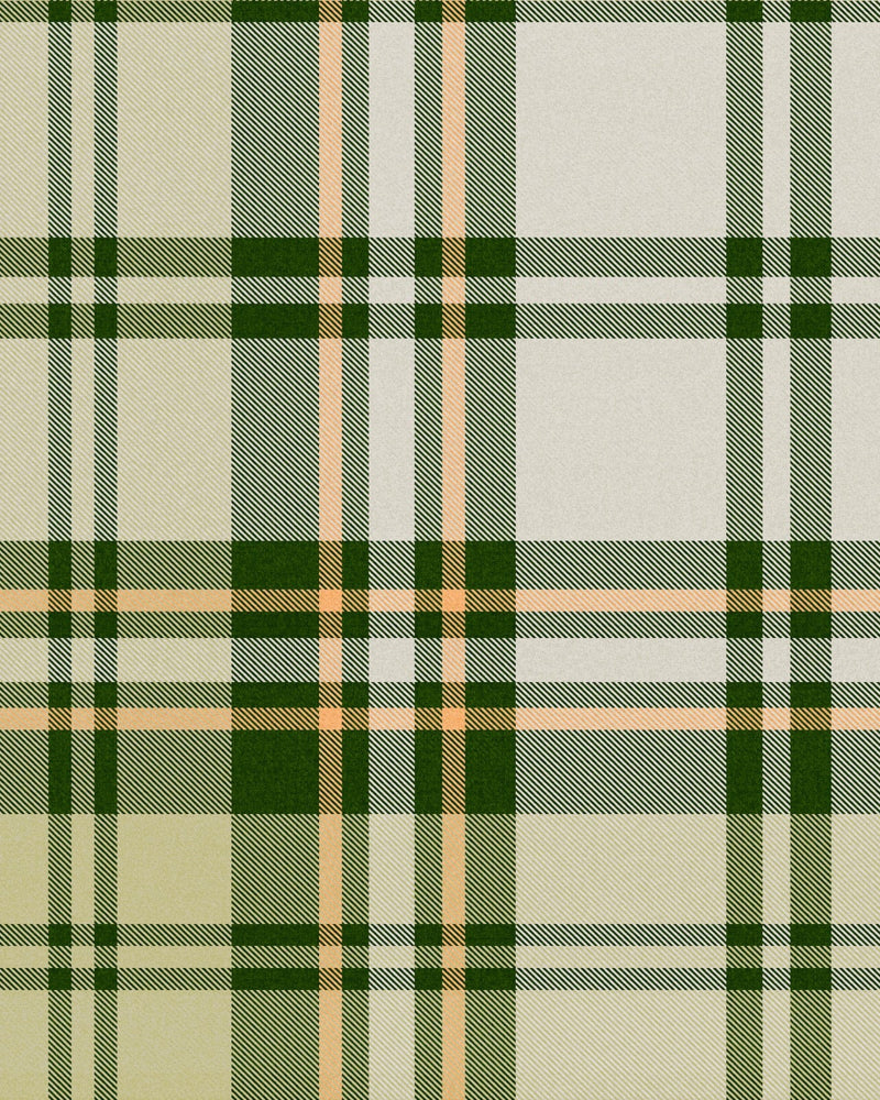 Mind The Gap - CHESTERFIELD PLAID Juniper Wallpaper - WP30079