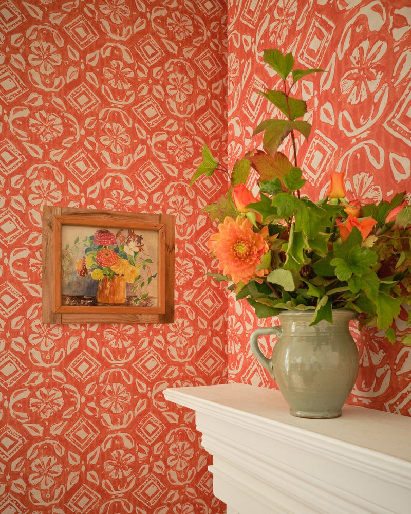 Mind The Gap - CHIMNEY CAKE Clementine Wallpaper - WP20798