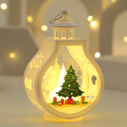 Romantic Christmas candle lamp festive ornaments – ideal Christmas gift idea