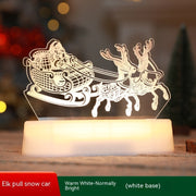 Christmas 3D LED Night Light Acrylic Lamp – Kids Gift Decor. glodeco