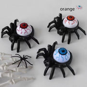 Halloween Pumpkin Spider Candle Light Props – Scary Party Decor glodeco