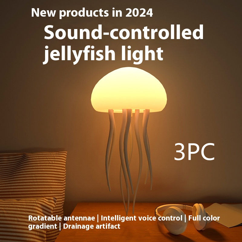 Decorative jellyfish lamp for living room or office