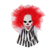 Halloween Horror Clown Wreath Door Hanging Garland Home Decor. glodeco