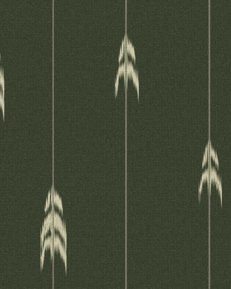 Mind The Gap - FIR PATTERN Juniper Wallpaper - WP30149