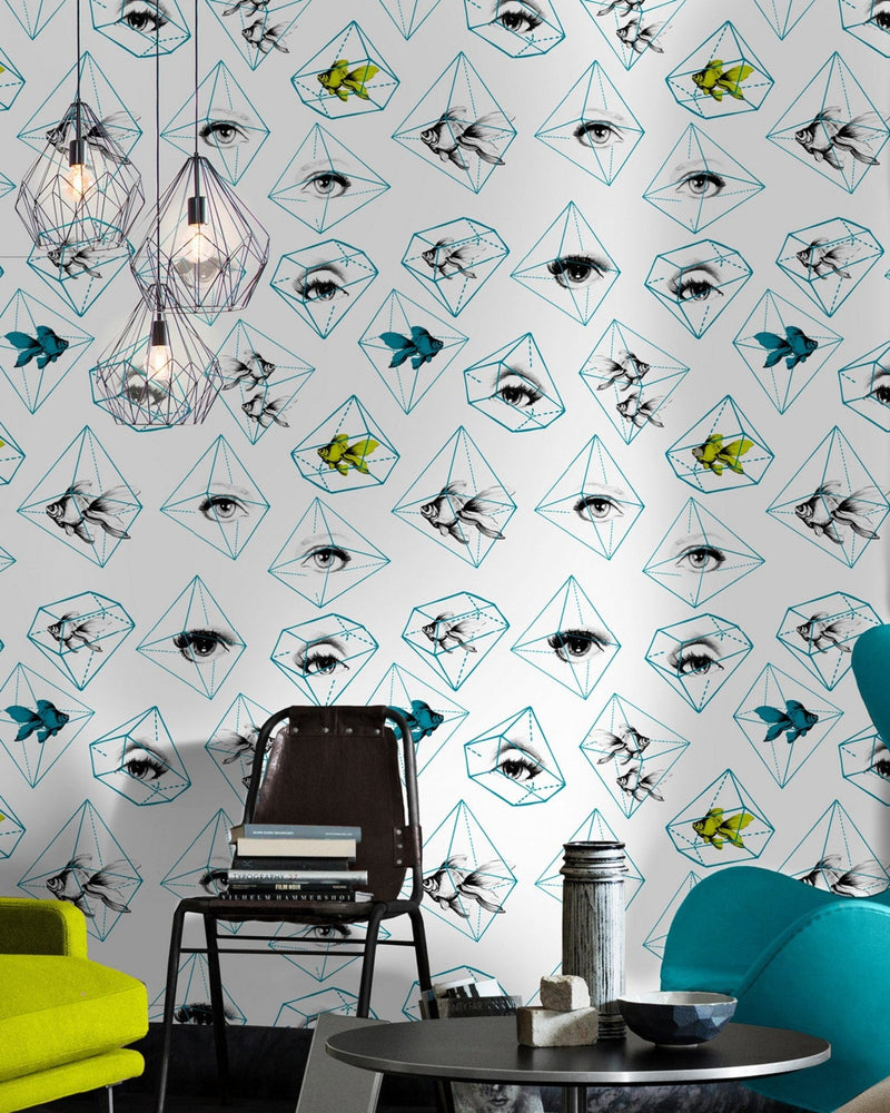 Mind The Gap - FISH EYE Premium Wallpaper - WP20083