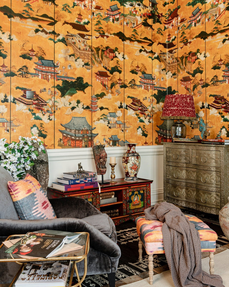 Mind The Gap - FLOATING WORLD Golden Wallpaper - WP20647