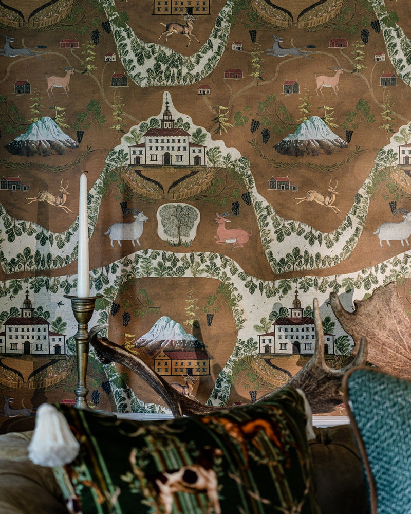 Mind The Gap - GALT‚Äö√†√∂‚àö‚à´R OF TYROL Taupe  Wallpaper - WP20688