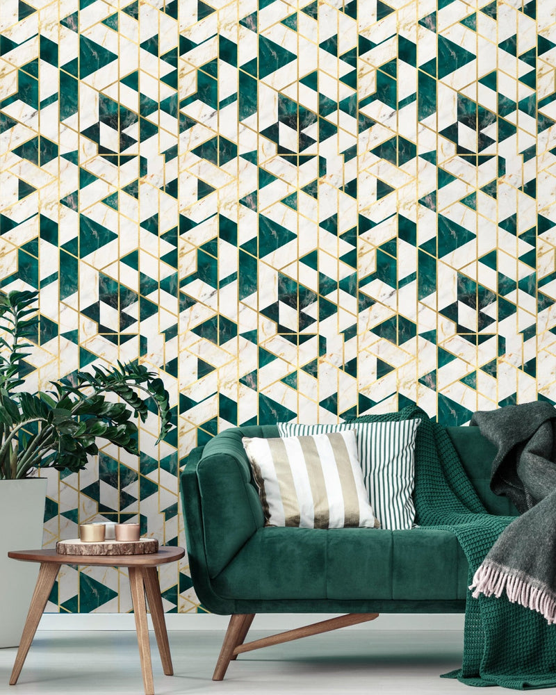 Mind The Gap - GRAMERCY Ivory Wallpaper - WP20287