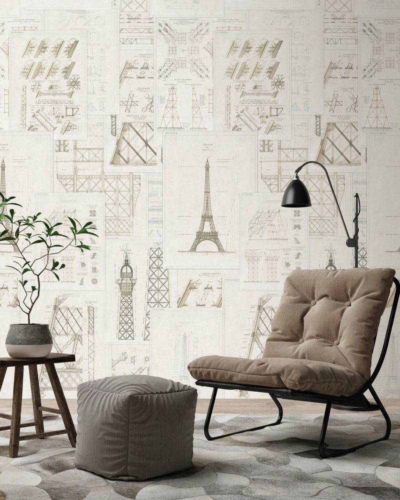Mind The Gap - GRAND EIFFEL Wallpaper - WP20217