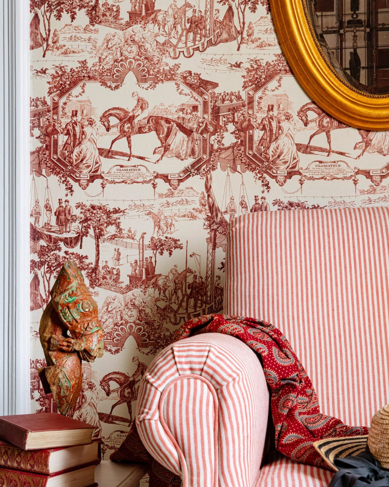 Mind The Gap - GRAND PRIX Smokey Red Wallpaper - WP20637