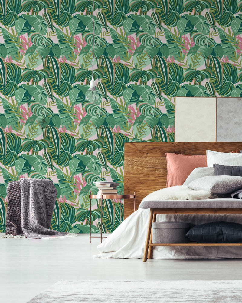 Mind The Gap - TROPICAL FOLIAGE Wallpaper - WP20367