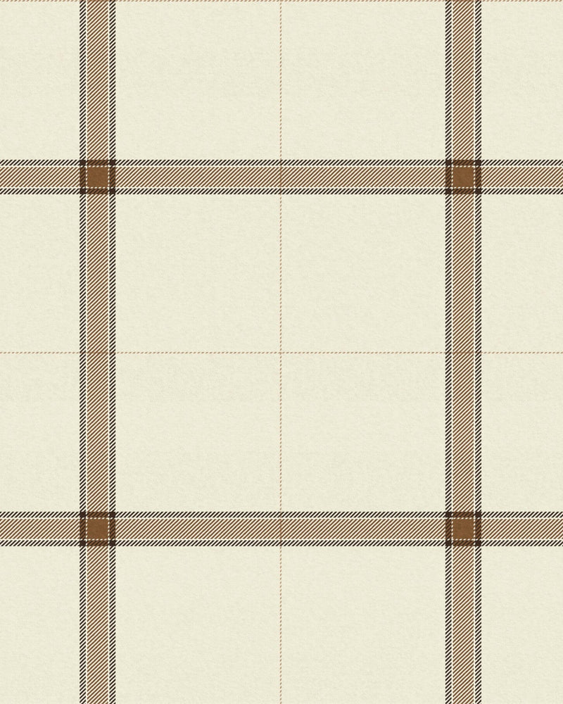 Mind The Gap - HAMPTON Brown Wallpaper - WP30082