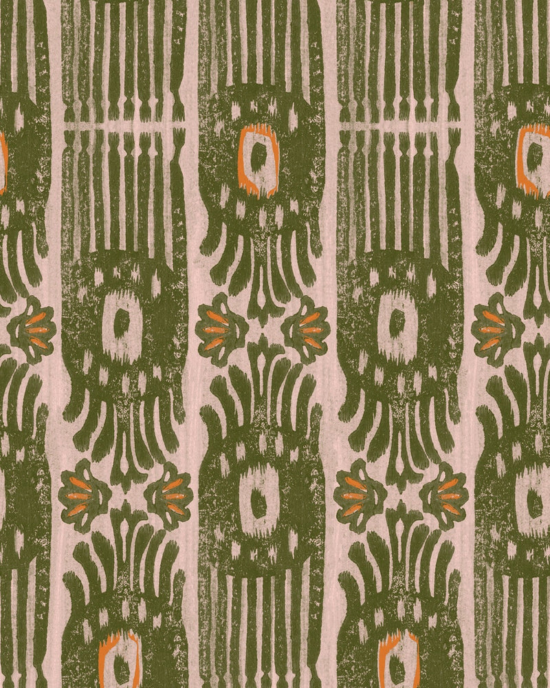 Mind The Gap - IKAT Notting Hill Wallpaper - WP20818