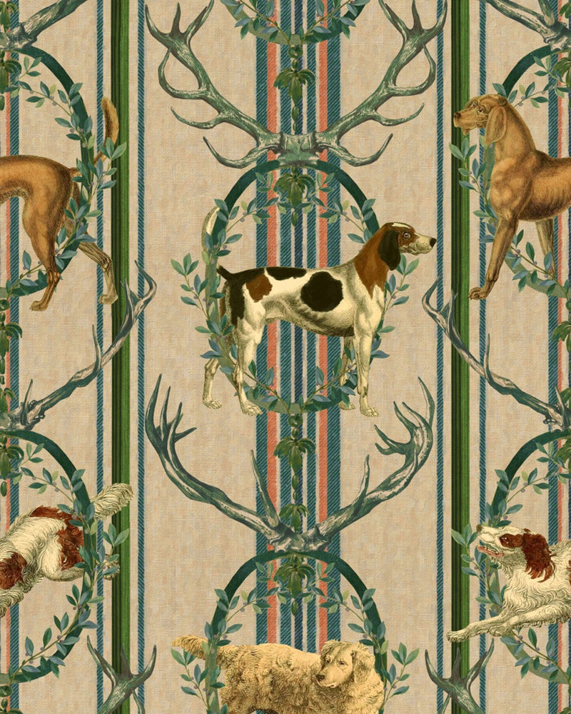 Mind The Gap - MOUNTAIN DOGS Taupe Wallpaper - WP20674