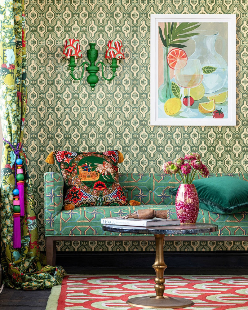 Mind The Gap - PALLONCINI Giallo Wallpaper - WP30205