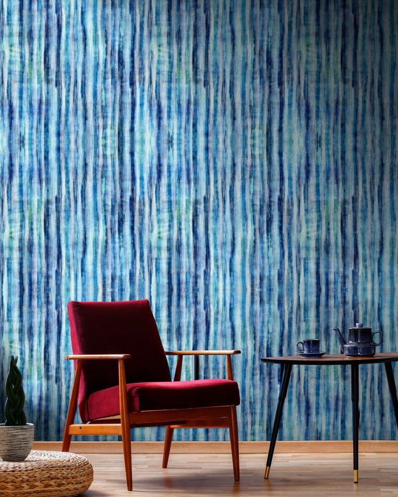 Mind The Gap - TIE DYE Aquamarine Wallpaper - WP20394