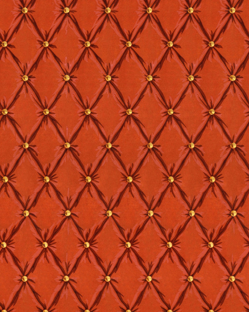 Mind The Gap - TUFTED PANEL Mandarin Wallpaper - WP30172
